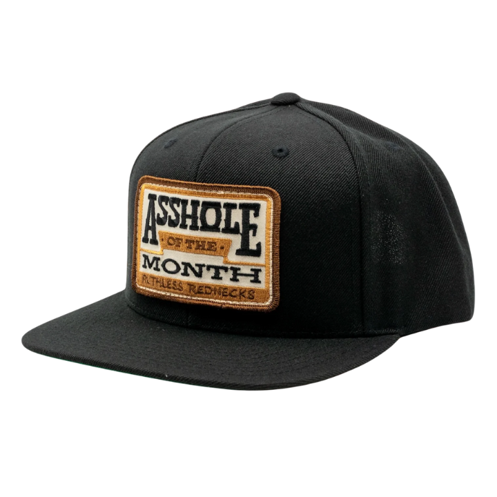 SNAPBACK ASSHOLE OF THE MONTH - BLK